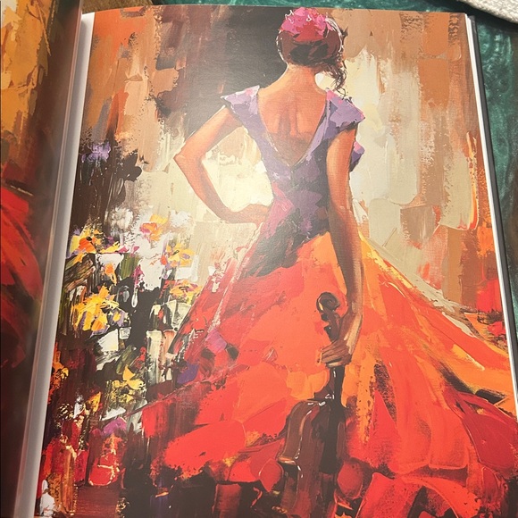 Anatoly Metlan Signed Art Hardcover Book Ukraine Artist Paintings Spanish Women - Picture 14 of 14